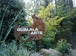 Sign for Gualala Arts