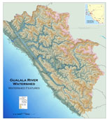 Aerial Map of Gualala River Watershed
